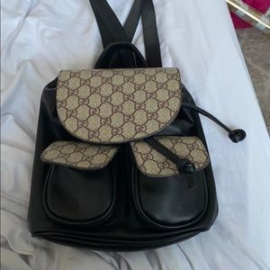 NWT Gucci back pack. Made from repurposed designer